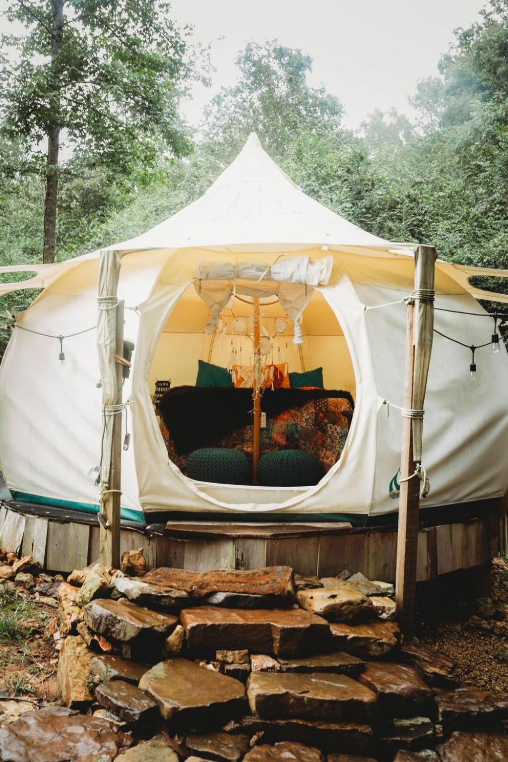 The Aries-A Stargazing, Luxury Glamping Tent Rogersville Ngoại thất bức ảnh